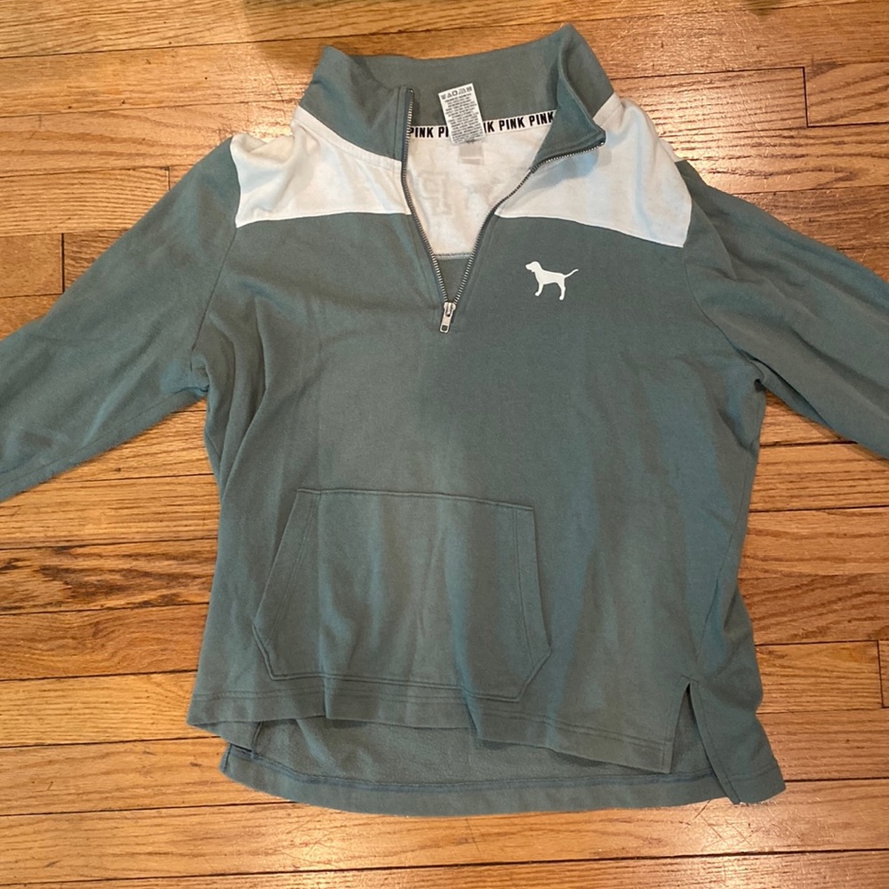 PINK Quarter Zip Large